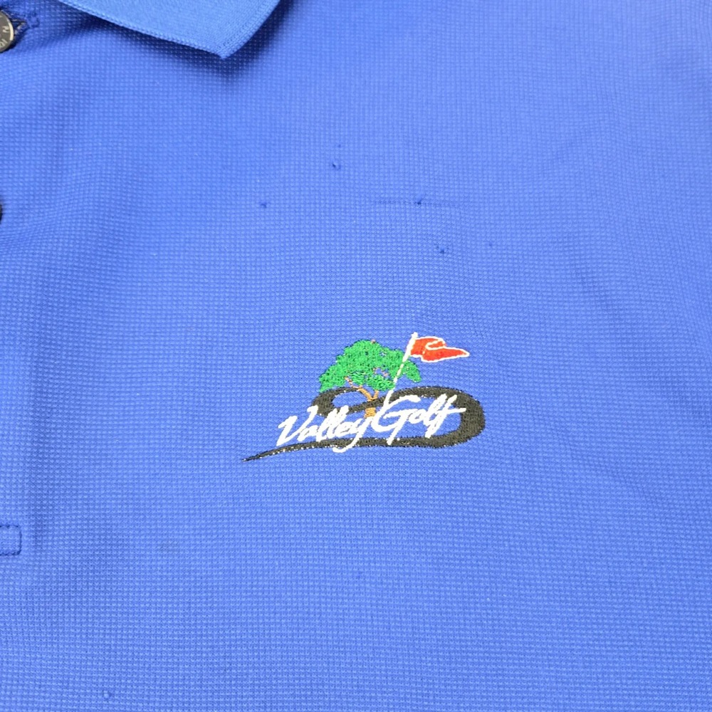 FJ Footjoy Shirt Mens Large Blue Prodry Superlite Golf Polo Valley Golf - Picture 6 of 13